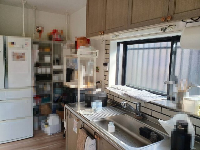 土佐市 塚地　中古住宅のキッチン