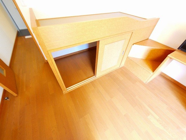 レオパレスシャルム　メゾン木津の収納|専用の収納スペースです