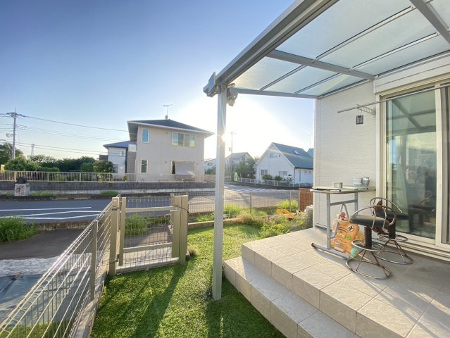 【庭】 | 《屋上付き！白基調の内装》水戸市鯉淵町　中古一戸建て