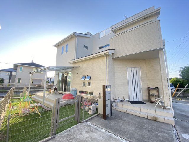 【外観】 | 《屋上付き！白基調の内装》水戸市鯉淵町　中古一戸建て