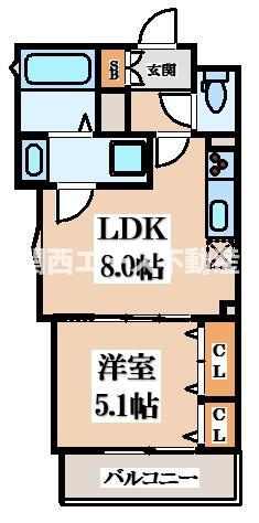 【間取り】 | クリエオーレ菱江Ⅳ