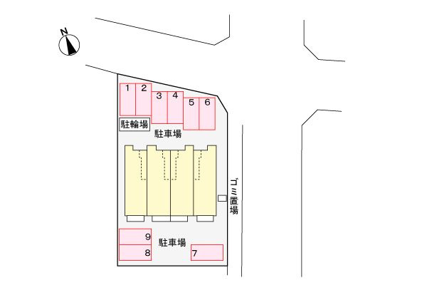 ブライト　　刈谷市の賃貸ならクラスホーム刈谷店の駐車場
