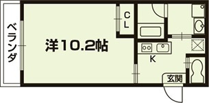 ヴァーナルⅢの間取り|【代表的な間取です】
