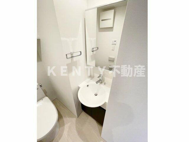 【洗面所】 | ディアレイシャス蒲田Ⅱ | 使いやすい洗面所です