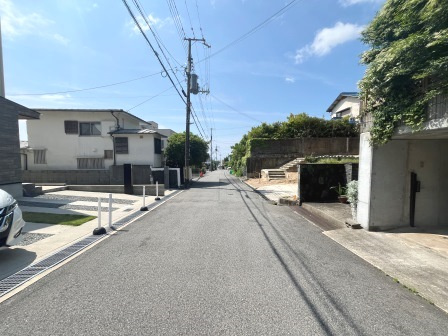 【前面道路含む現地写真】の画像