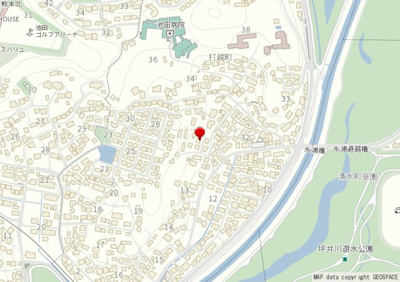 【地図】 | 熊本市北区打越分譲地