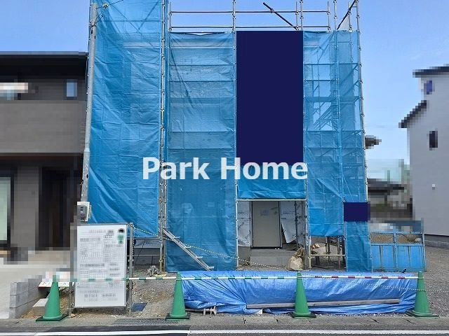 高知市百石町2丁目-3号地-新築戸建ての外観|2026.3月：建築中