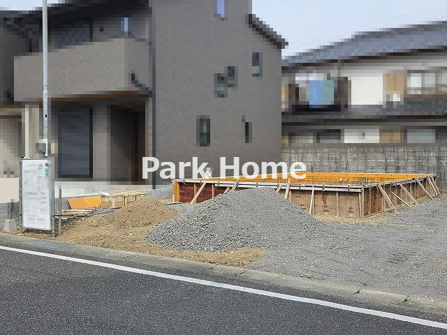 高知市百石町2丁目-3号地-新築戸建ての外観|2023.2月：現況（５区画全体）