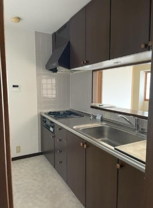 姫路市栗山町の賃貸マンションのキッチン