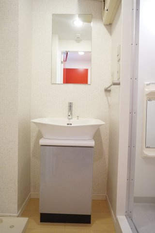 熊本市中央区本荘３丁目の賃貸マンションの独立洗面台