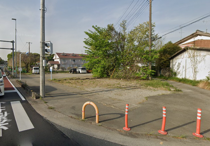 滑川町羽尾貸地157坪の外観