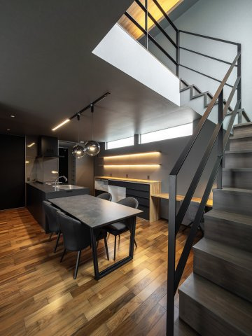 大津市本堅田2丁目モデルハウスのダイニング