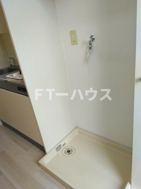 ベルファーストの洗面所|室内洗濯機置場