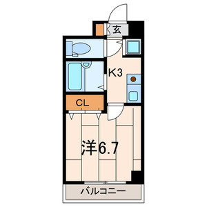 フィリアコート青葉台の間取り