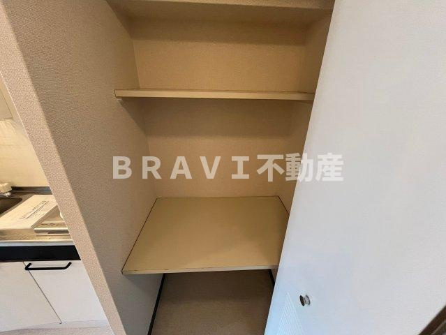 エトワール北梅田 BRAVI不動産の収納|ちょっとした収納スペースも充実しています