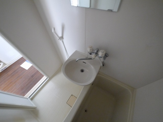 レオパレス大陽弐番館の設備|お風呂です