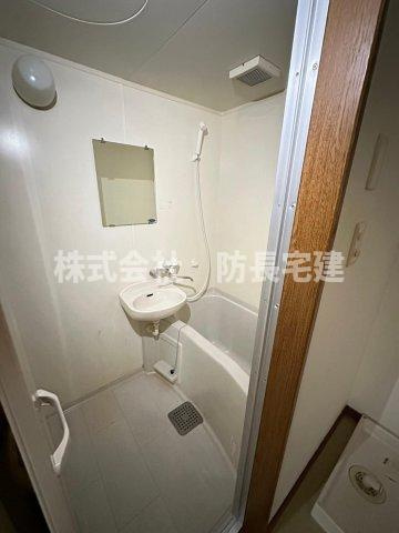 ハイツFUJIの浴室|コンパクトで使いやすいお風呂です