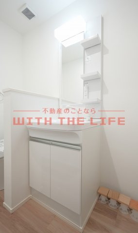 メゾングレイス上津【10,000円キャッシュバック対象物件】の独立洗面台|独立洗面化粧台付き
