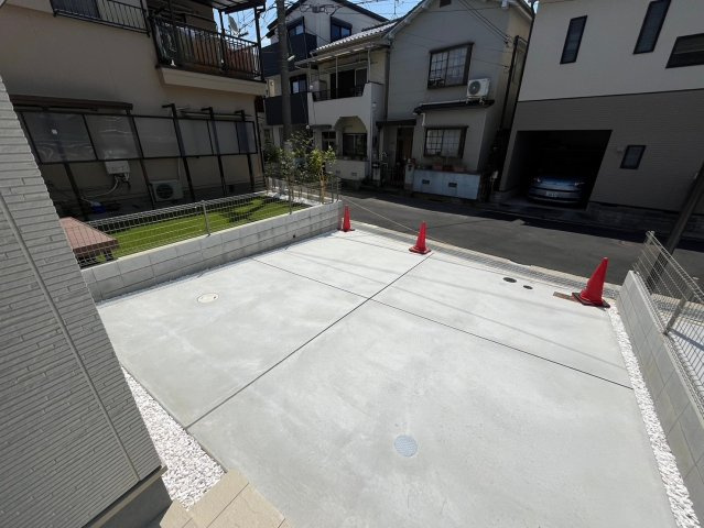 新築戸建 垂水区西舞子の駐車場|広々としており、２台駐車可能です！