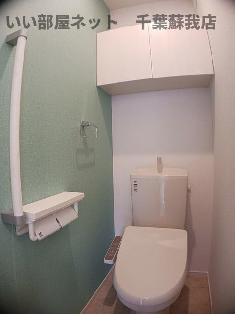 レジデンス・Ｋのトイレ|落ち着いた色調のトイレです