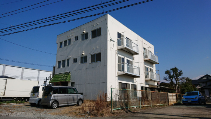 ビューハイツ井上の外観|外観は落ち着いています