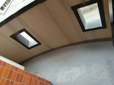 セジュールⅡのバルコニー|広々としたバルコニーです