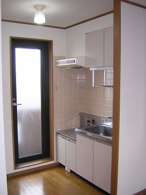 セジュールⅡのキッチン|お料理しやすいキッチンです