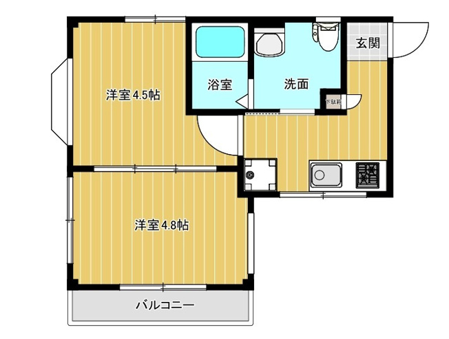 【間取り】 | リファレンス大濠西　プライスホームなら仲介手数料０円！