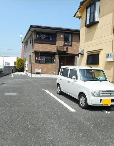 グランソレイユの駐車場
