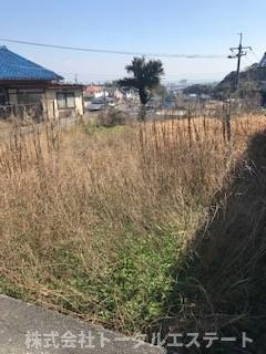 長府松小田土地の外観