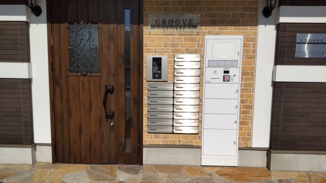 GROOVE京田辺のエントランス
