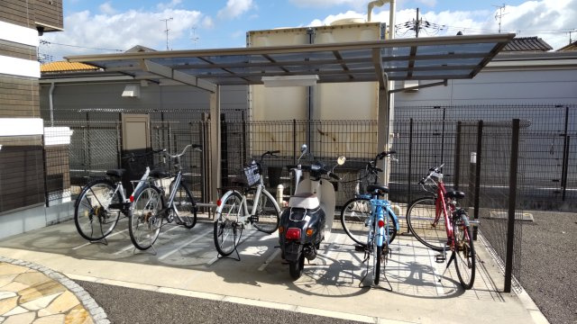 GROOVE京田辺のその他共用部分|駐輪場