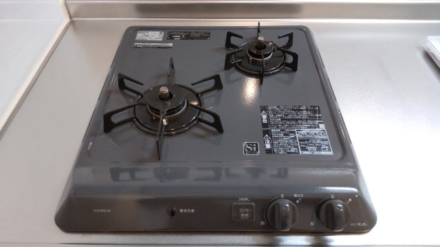 GROOVE京田辺のキッチン|2口コンロ
