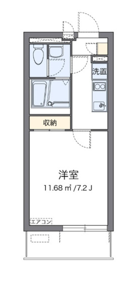 【間取り】 | クレイノリベーラ