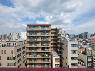 【展望】 | グランシャリオ根岸　ベランダから見た眺望
