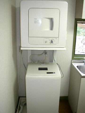 ワシントンハイツ村田B・Cの設備|備付のシステムランドリー