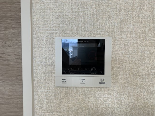 大学生協指定学生会館　FamillNakamuraのセキュリティ|モニター付きインターホン