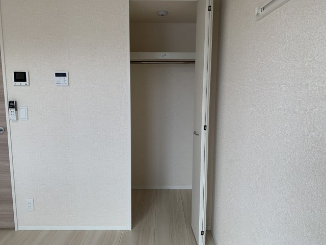 大学生協指定学生会館　FamillNakamuraの収納|クローゼット（02～11号室）