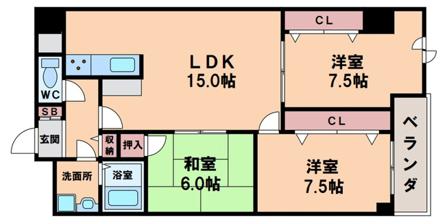 【間取り】 | RIPPLU OASIS SQUARE