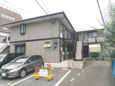 【外観】 | ウェルカム | 2階建てのアパートです