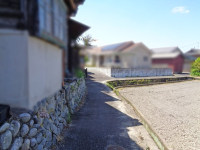 【前面道路含む現地写真】 | 桑名市北川原台 | 前面道路