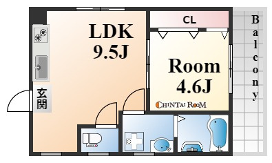 エスポワール加納町の間取り