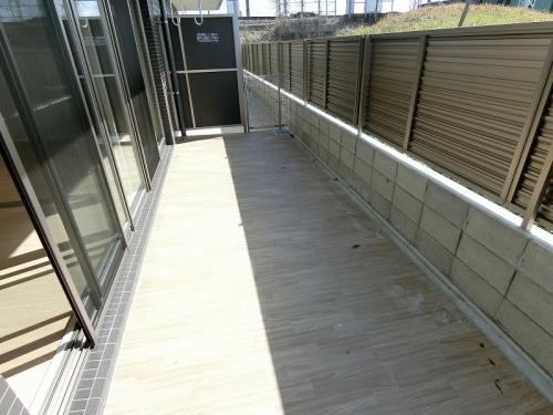 アインス鳥飼のバルコニー|1F