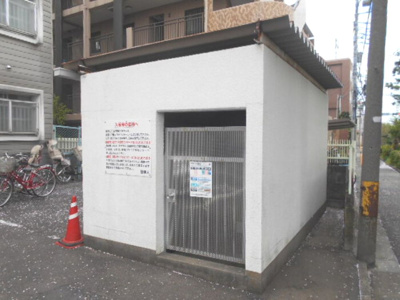 【その他共用部分】 | 長瀬第一マンション　13881 | 敷地内にごみ置き場があります(^^)/