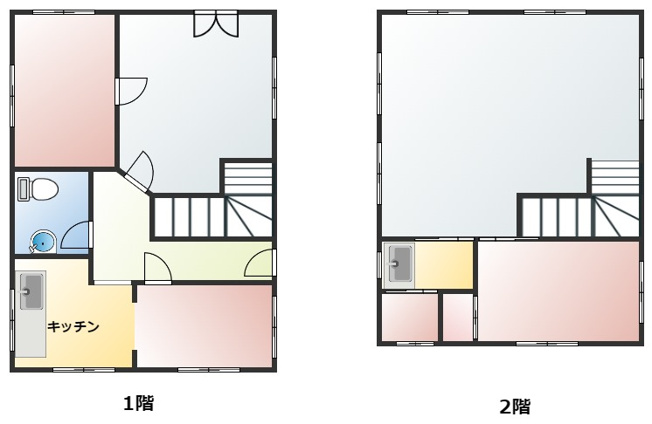 【間取り】 | 城東町店舗事務所Y