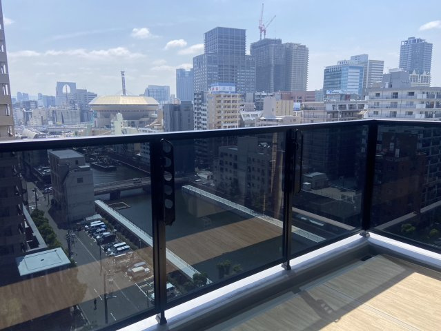 ＲＪＲプレシア南堀江のバルコニー