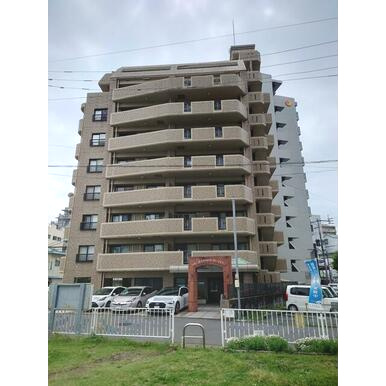 熊本市中央区水前寺１丁目の賃貸マンションの外観
