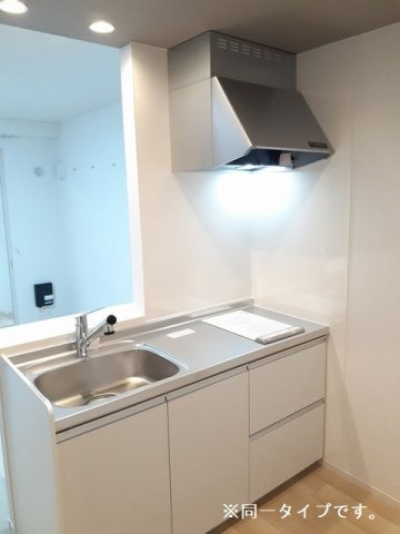 パークサイド白土Ⅱのキッチン|キッチンでお料理をお楽しみください
