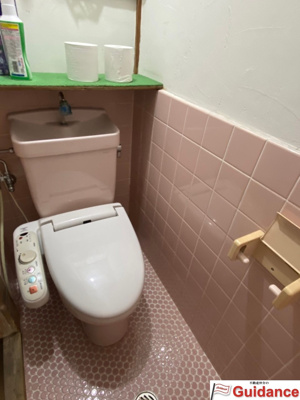 【トイレ】 | 四条畷市江瀬美町　中古テラスハウス