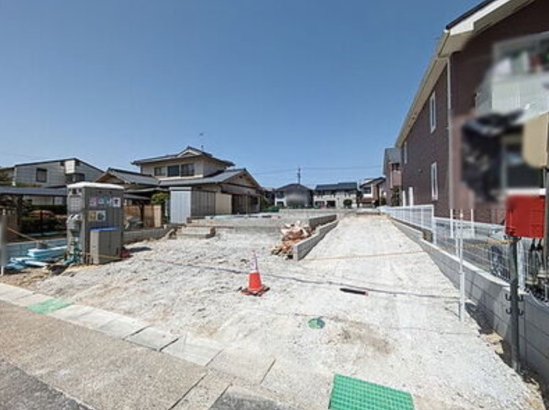Cradlegarden名古屋市守山区八剣５全4棟＜新築一戸建て仲介手数料無料＞の前面道路含む現地写真|前面道路含む現地写真です